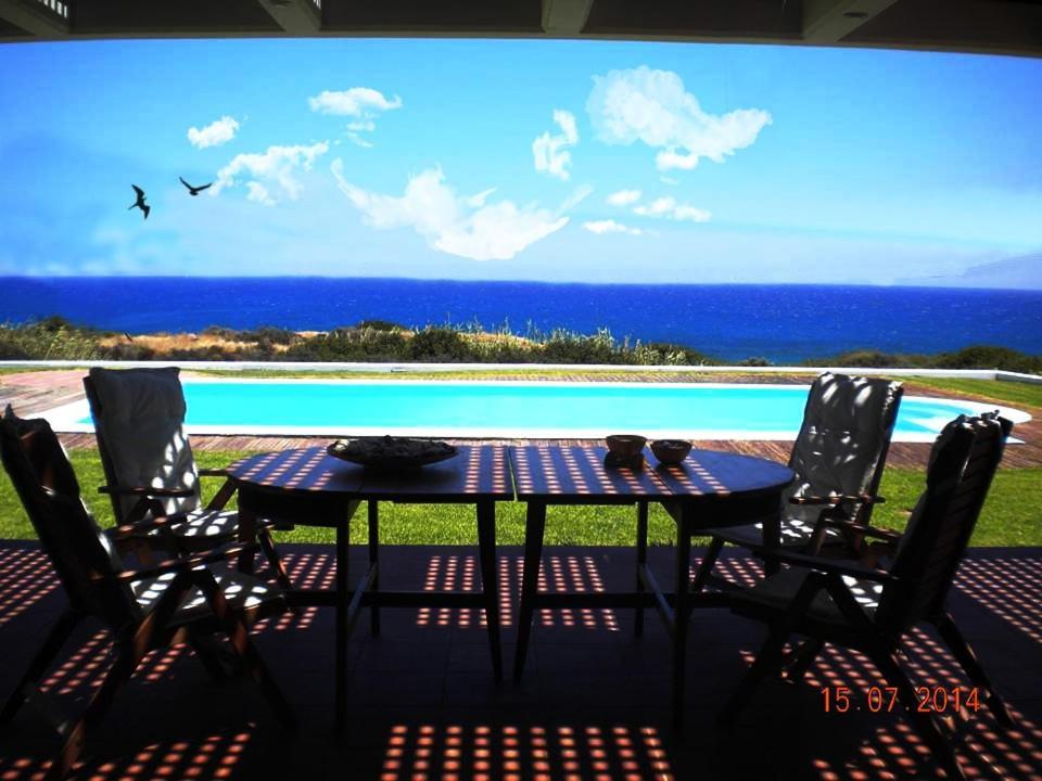Cristelia Seafront&Pool Villa Lakhania Esterno foto