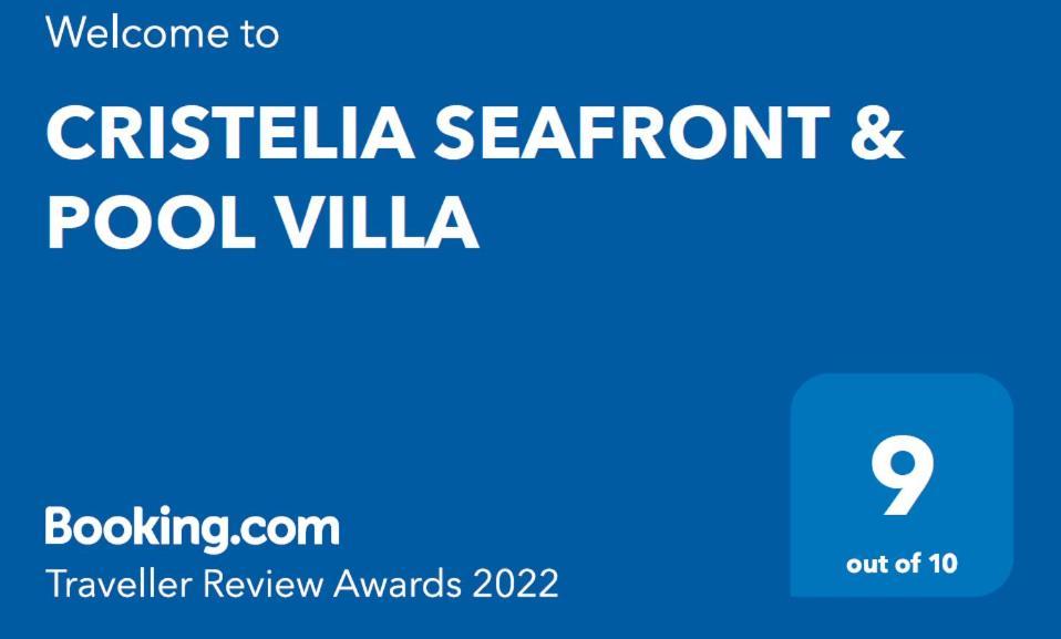 Cristelia Seafront&Pool Villa Lakhania Esterno foto