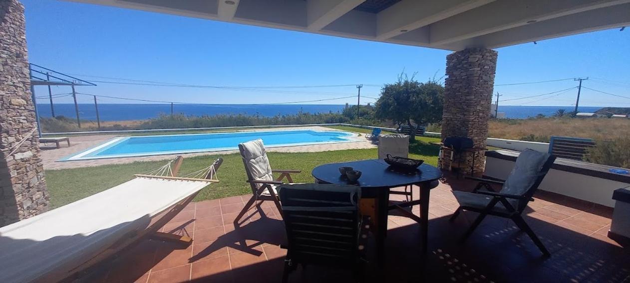 Cristelia Seafront&Pool Villa Lakhania Esterno foto