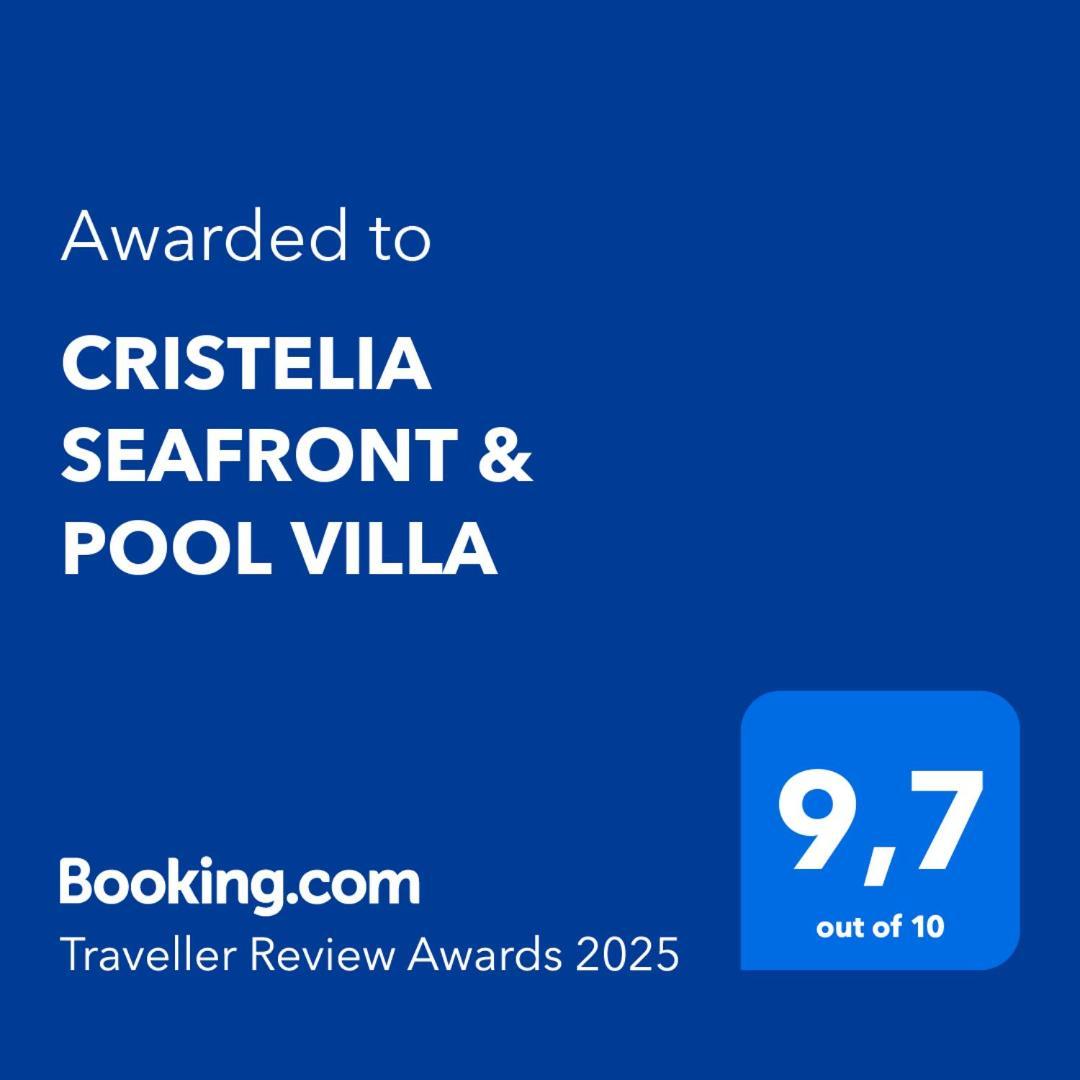 Cristelia Seafront&Pool Villa Lakhania Esterno foto